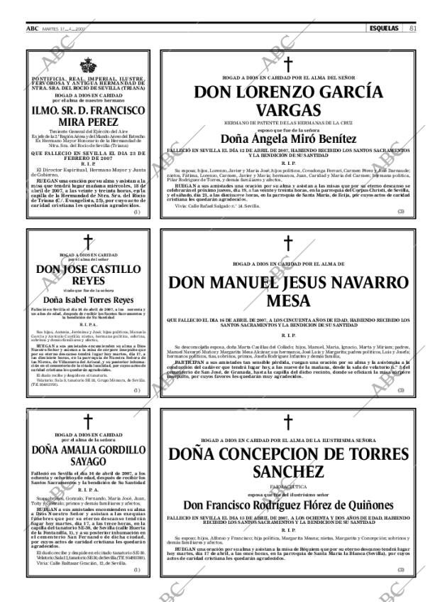 ABC SEVILLA 17-04-2007 página 81
