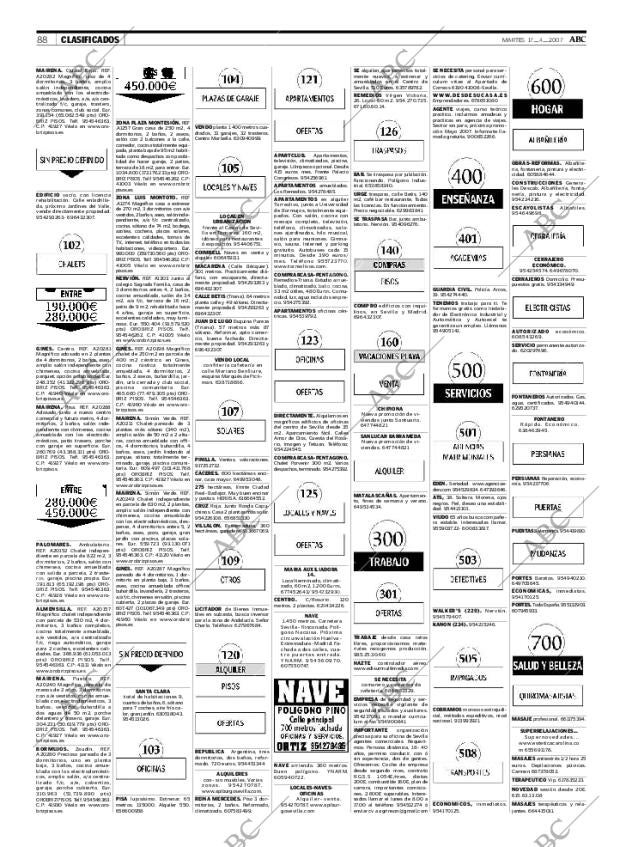 ABC SEVILLA 17-04-2007 página 88