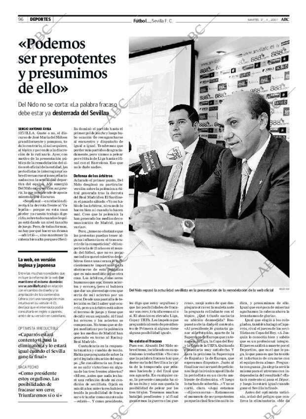 ABC SEVILLA 17-04-2007 página 96