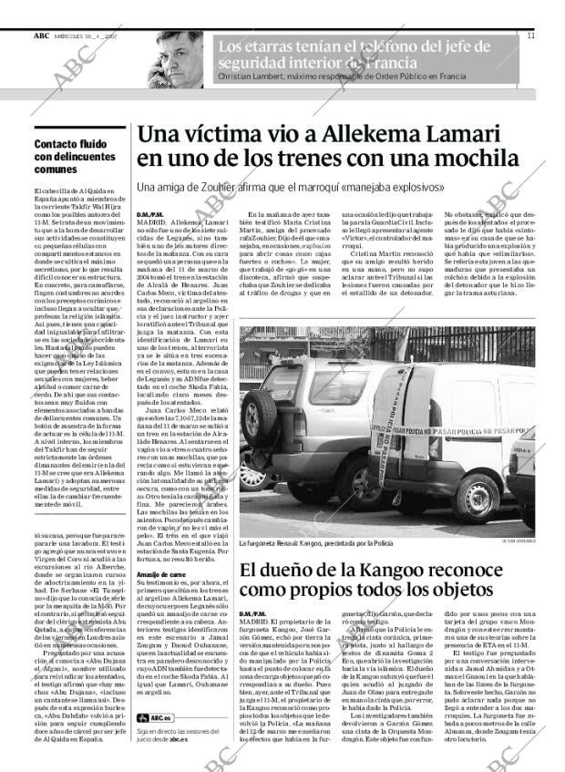 ABC MADRID 18-04-2007 página 11
