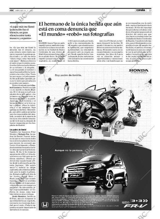 ABC MADRID 18-04-2007 página 13