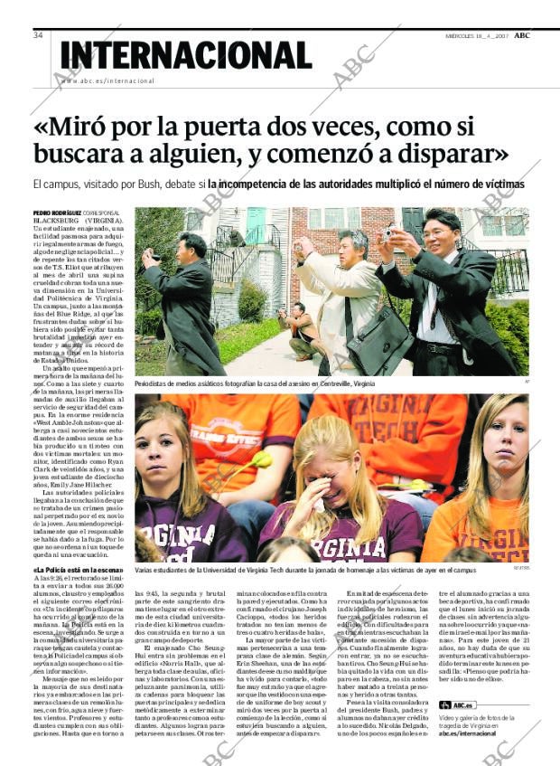 ABC MADRID 18-04-2007 página 34