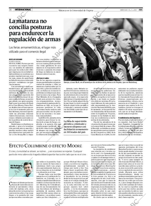 ABC MADRID 18-04-2007 página 36