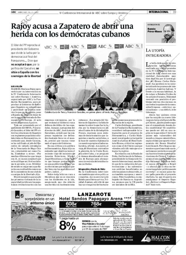 ABC MADRID 18-04-2007 página 39