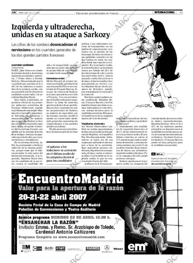 ABC MADRID 18-04-2007 página 41