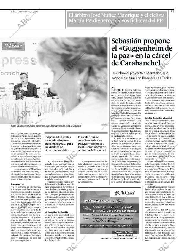 ABC MADRID 18-04-2007 página 55