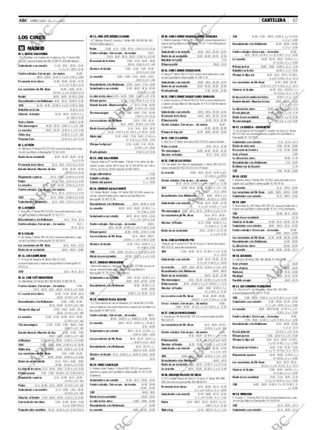 ABC MADRID 18-04-2007 página 67