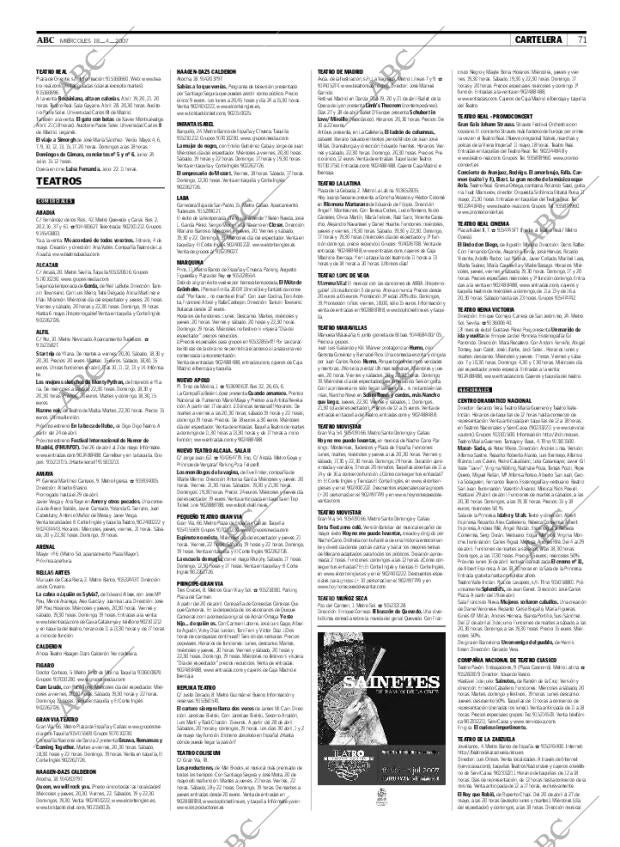 ABC MADRID 18-04-2007 página 71