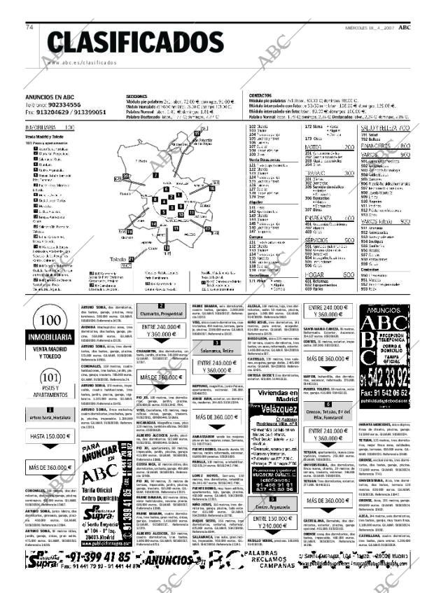 ABC MADRID 18-04-2007 página 74