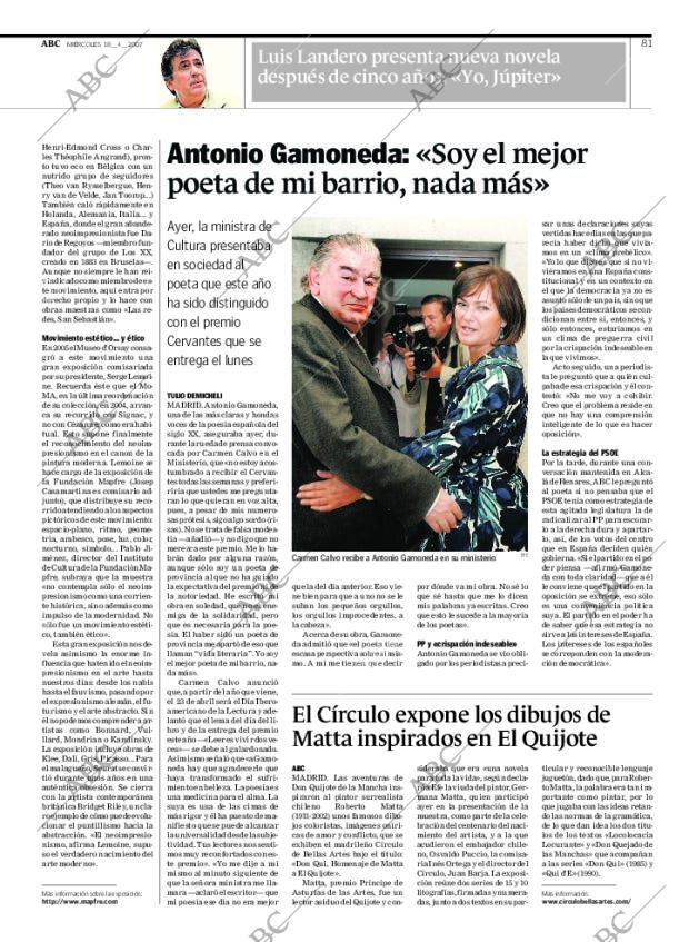 ABC MADRID 18-04-2007 página 81
