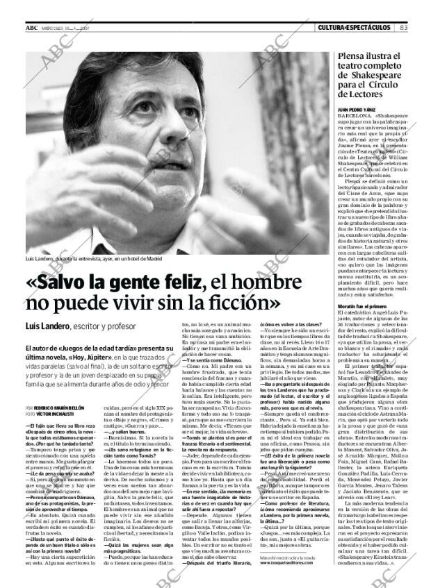 ABC MADRID 18-04-2007 página 83