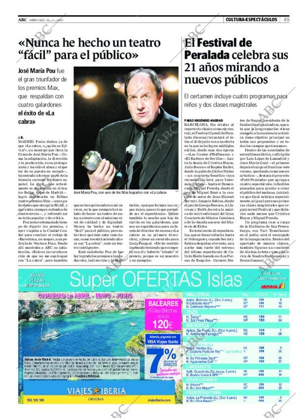 ABC MADRID 18-04-2007 página 85