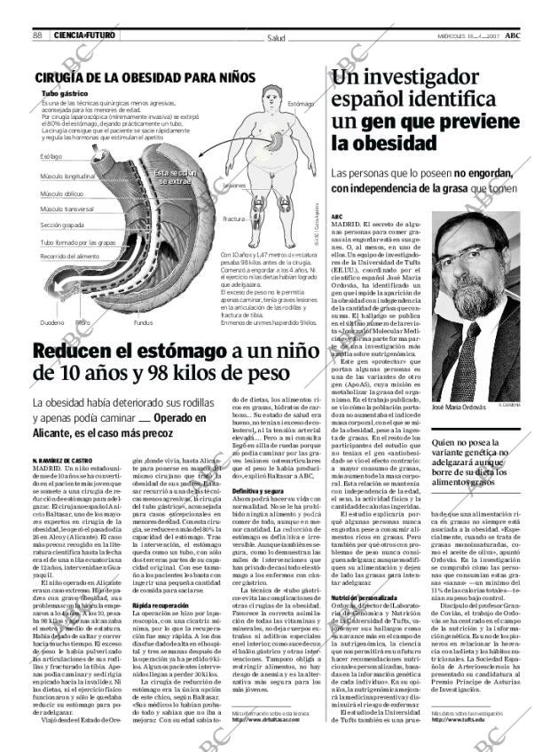 ABC MADRID 18-04-2007 página 88