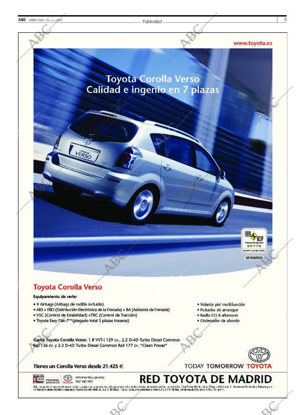 ABC MADRID 18-04-2007 página 9