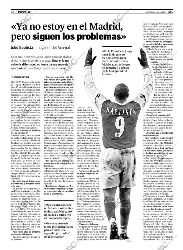ABC MADRID 18-04-2007 página 92