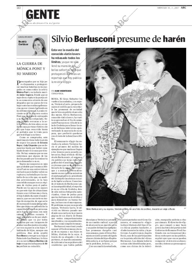 ABC SEVILLA 18-04-2007 página 110