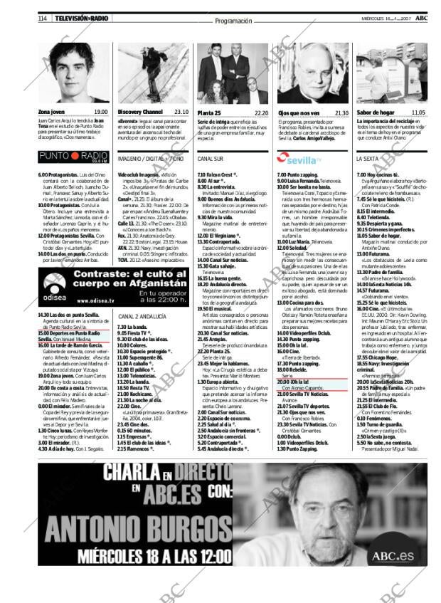 ABC SEVILLA 18-04-2007 página 114