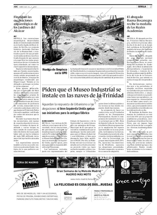 ABC SEVILLA 18-04-2007 página 17