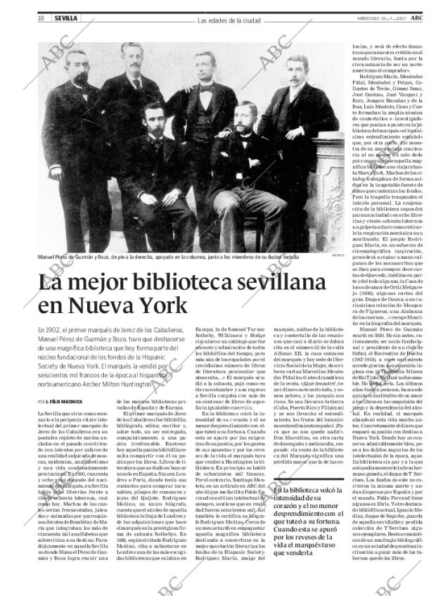 ABC SEVILLA 18-04-2007 página 18