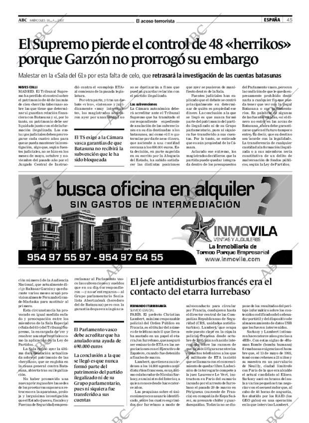 ABC SEVILLA 18-04-2007 página 45