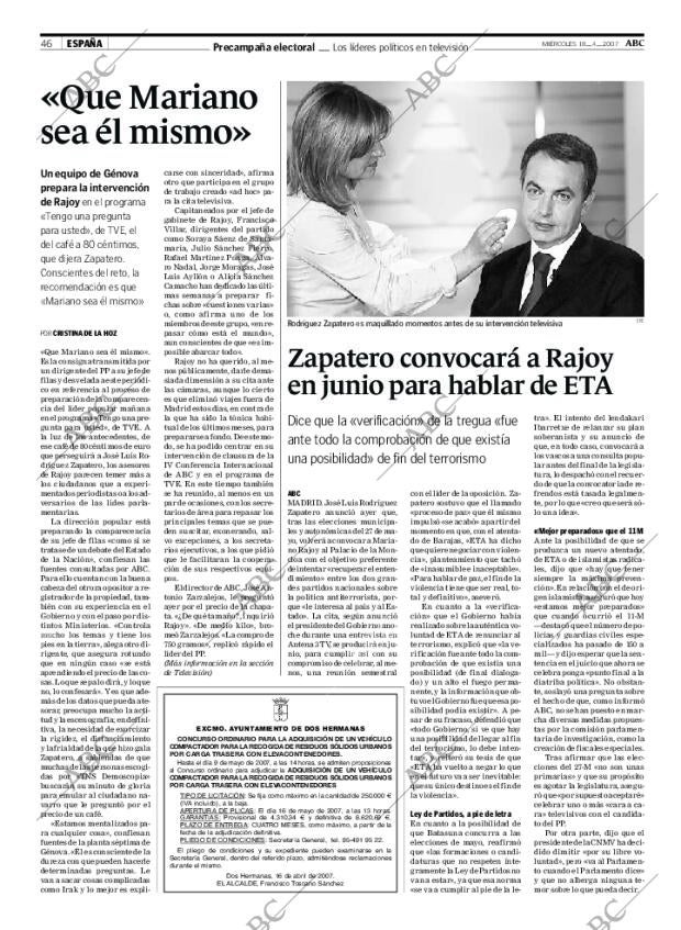 ABC SEVILLA 18-04-2007 página 46