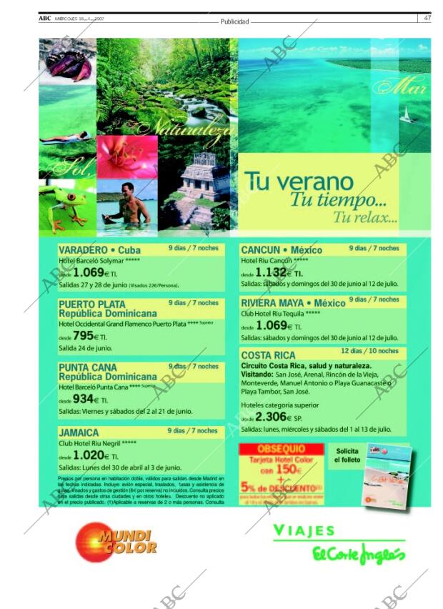 ABC SEVILLA 18-04-2007 página 47