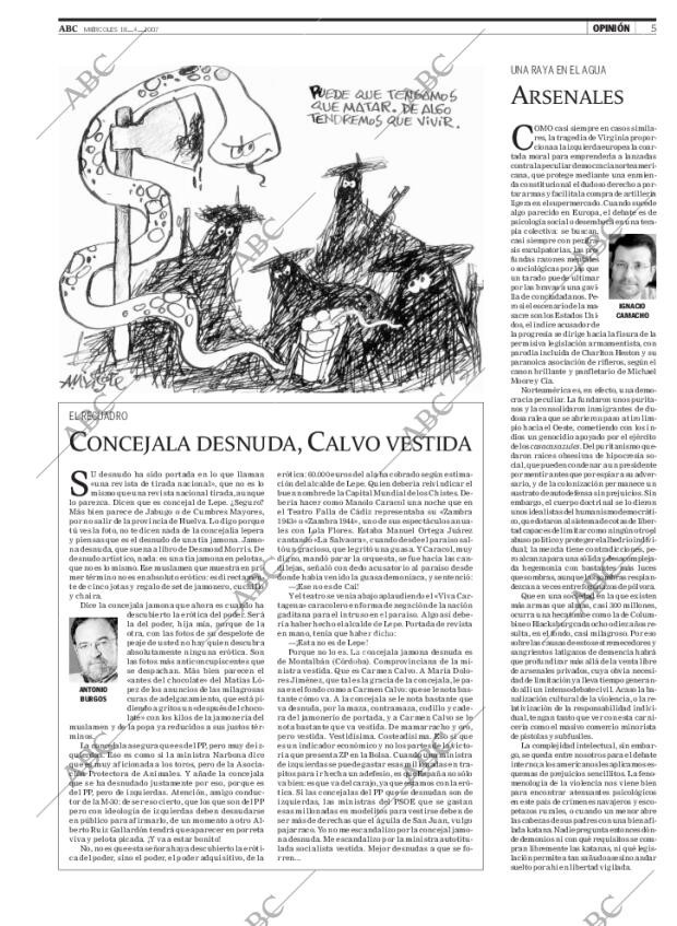 ABC SEVILLA 18-04-2007 página 5