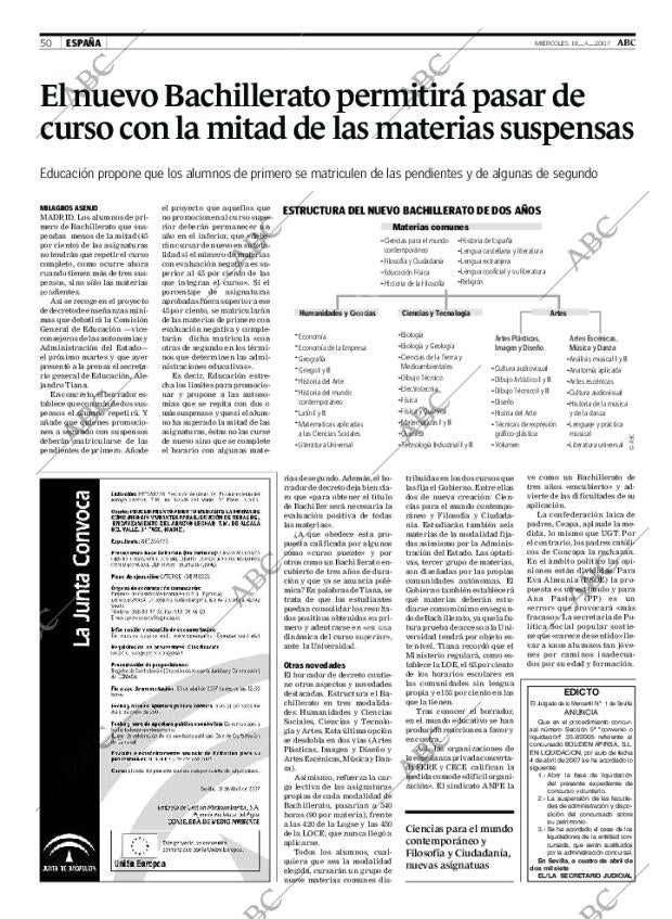 ABC SEVILLA 18-04-2007 página 50