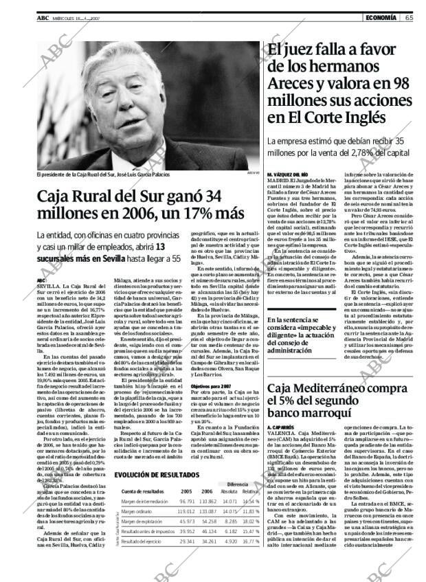 ABC SEVILLA 18-04-2007 página 65