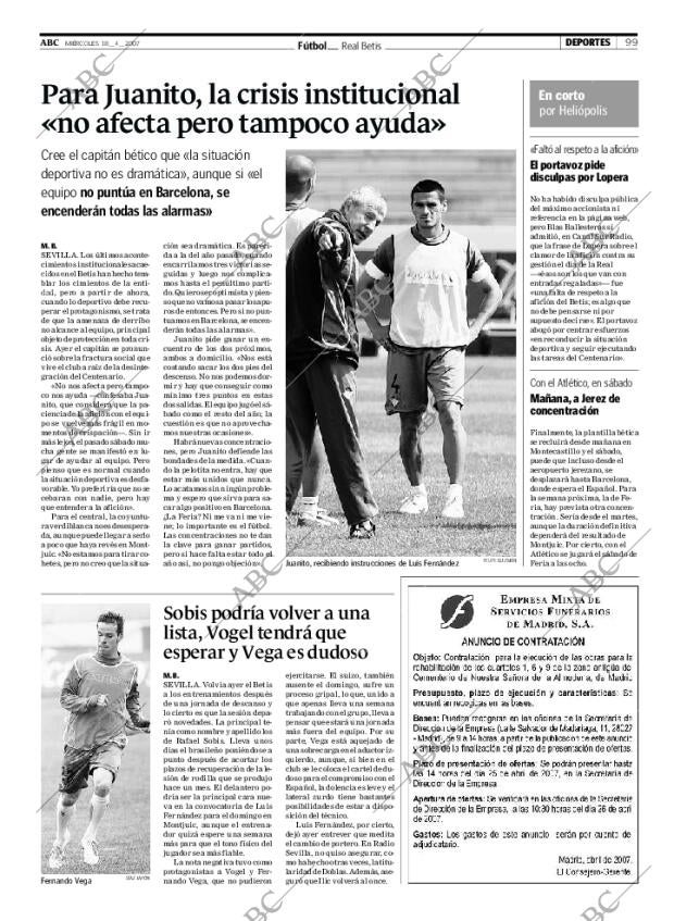 ABC SEVILLA 18-04-2007 página 99