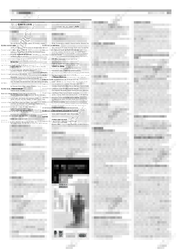 ABC MADRID 19-04-2007 página 72