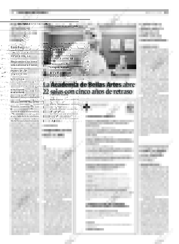 ABC MADRID 19-04-2007 página 88