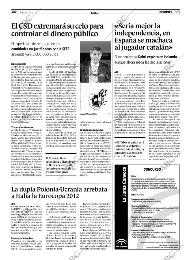 ABC SEVILLA 19-04-2007 página 103
