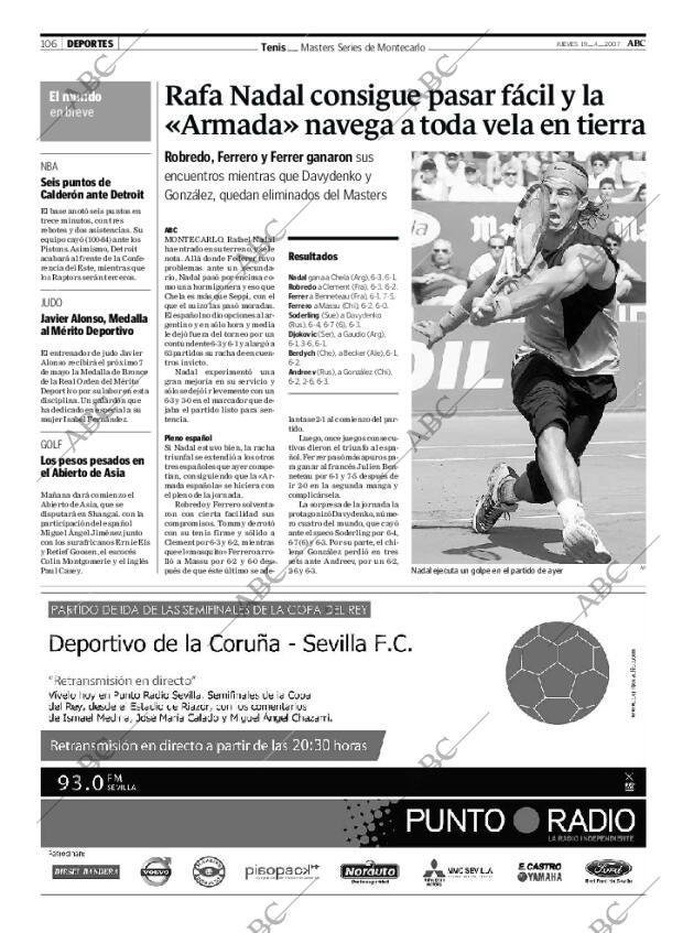 ABC SEVILLA 19-04-2007 página 106