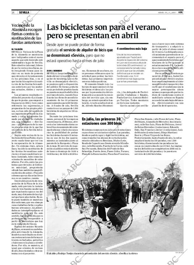 ABC SEVILLA 19-04-2007 página 14