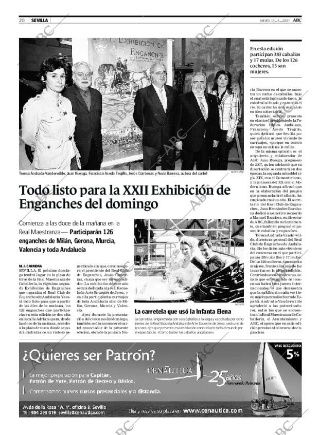 ABC SEVILLA 19-04-2007 página 20