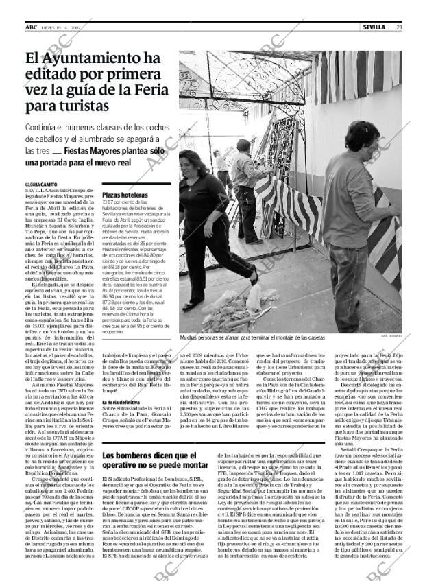 ABC SEVILLA 19-04-2007 página 21