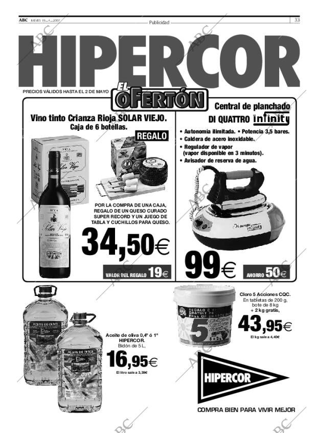 ABC SEVILLA 19-04-2007 página 33