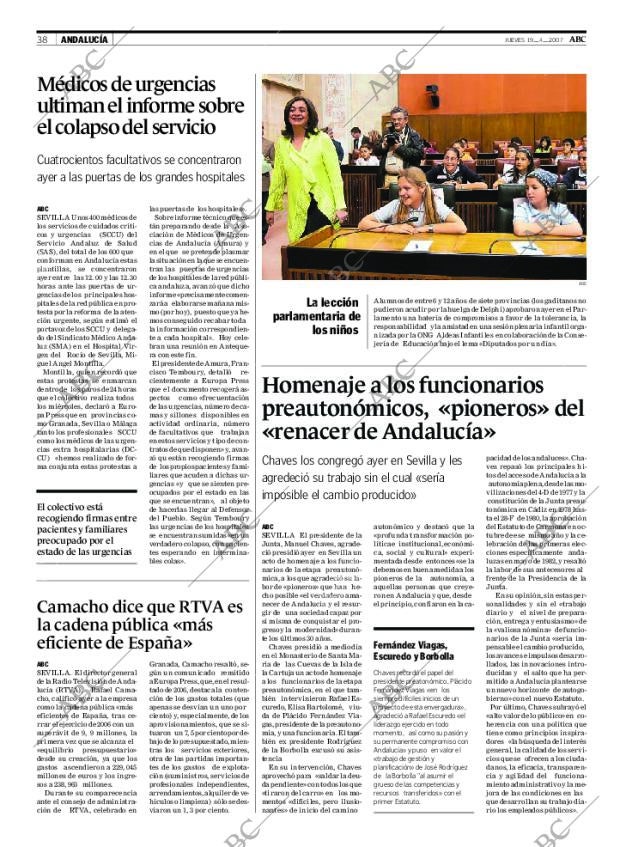 ABC SEVILLA 19-04-2007 página 38