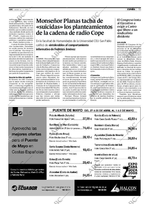 ABC SEVILLA 19-04-2007 página 55