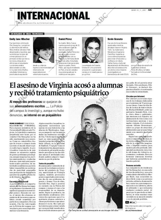 ABC SEVILLA 19-04-2007 página 56