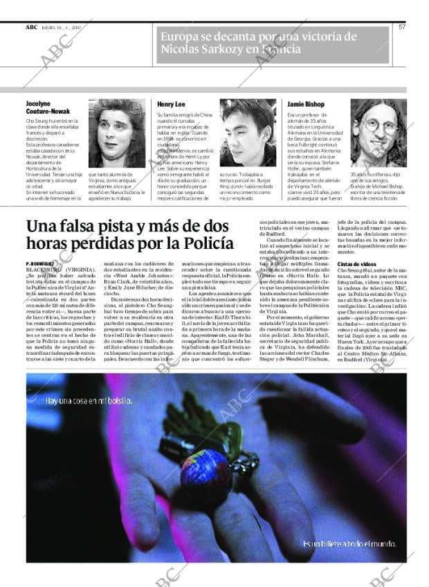 ABC SEVILLA 19-04-2007 página 57
