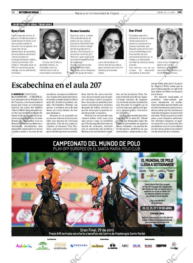 ABC SEVILLA 19-04-2007 página 58