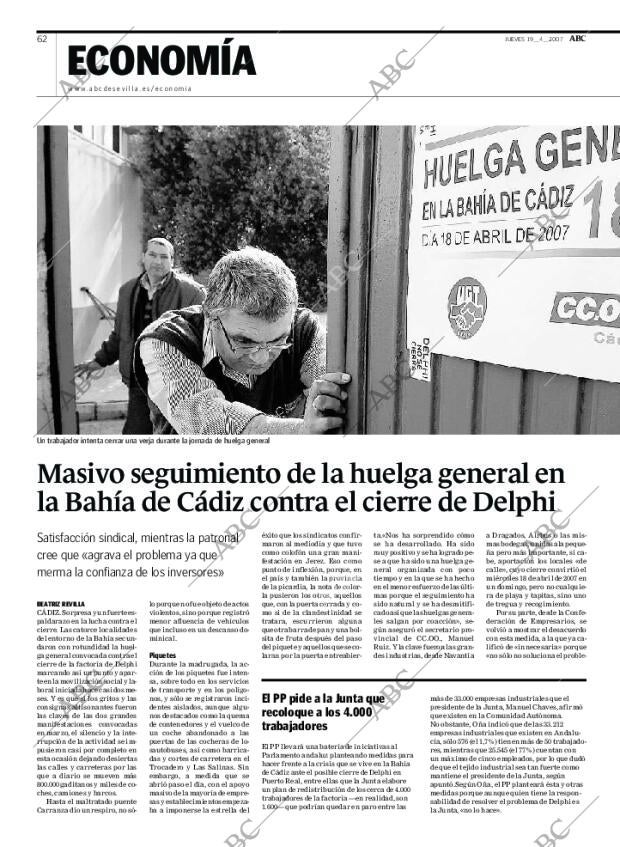 ABC SEVILLA 19-04-2007 página 62