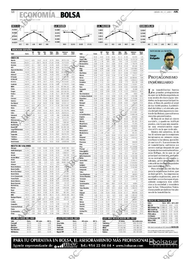 ABC SEVILLA 19-04-2007 página 68