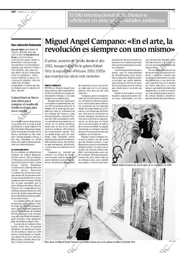 ABC SEVILLA 19-04-2007 página 71