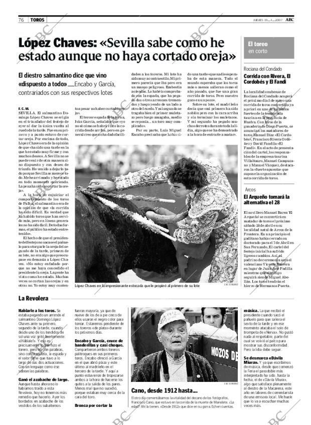 ABC SEVILLA 19-04-2007 página 76