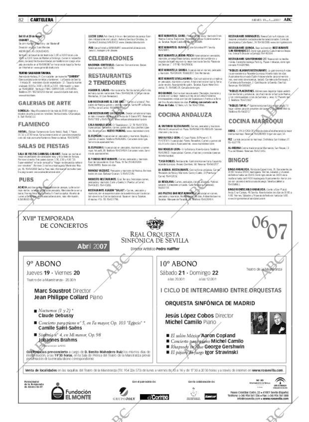 ABC SEVILLA 19-04-2007 página 82