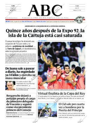 ABC SEVILLA 20-04-2007 página 1