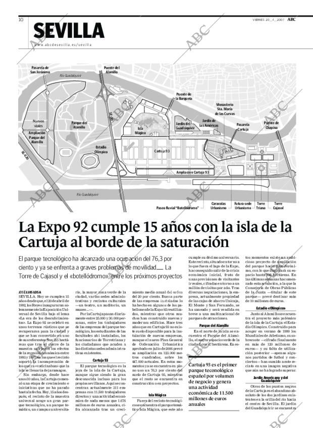 ABC SEVILLA 20-04-2007 página 10